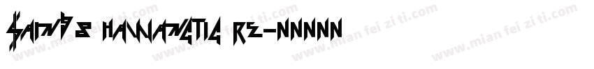 Sain98 HaWangTig Re字体转换